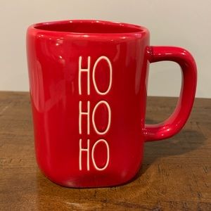 Rae Dunn Red HO HO HO Mug